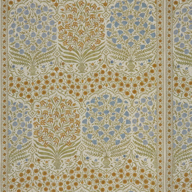 Sameera Sapphire/Gold by Lee Jofa Fabric Lee Jofa Fabric Sameera Sapphire/GoldFabric OSCAR DE LA RENTA III COTTON - 100% United Kingdom </p><p>Repeat: H: 54.5, V: 62 54 - Fabric Carolina -