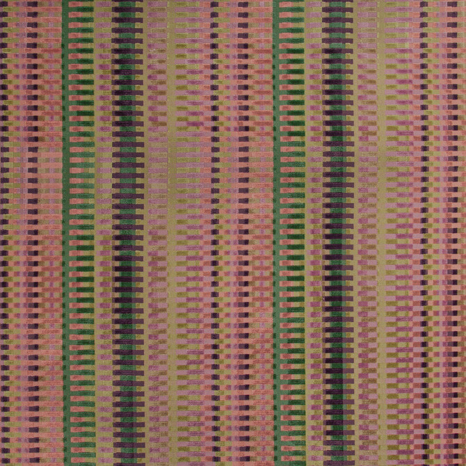 Picket Multi/Plum by Lee Jofa Designer Fabric CARRIER AND COMPANY VISCOSE - 63%;COTTON - 37% India HEAVY Horizontal: 13.38 and Vertical: 0.67 54.31 - Swanky Fabrics -