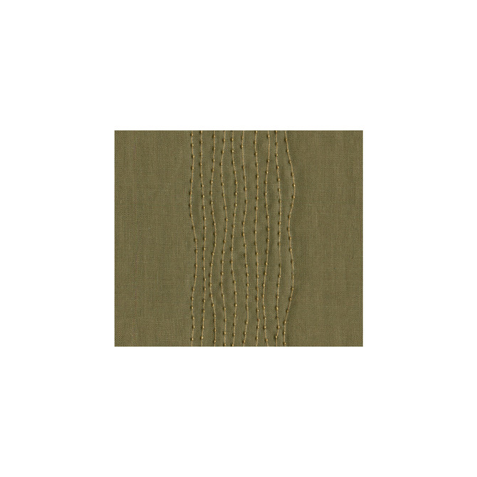 Songket Sandlewood by Kravet Couture Designer Fabric CALVIN KLEIN COLLECTION LINEN - 100% India Horizontal: 7.5 and Vertical: 53 - Swanky Fabrics -