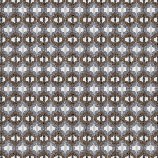 Turned Out Tile Colonial Blue by Kravet Couture Designer Fabric DAVID PHOENIX WELL-SUITED COTTON - 50%;POLYESTER - 35%;VISCOSE - 15% India MEDIUM Horizontal: 1.25 and Vertical: 55 - Swanky Fabrics -