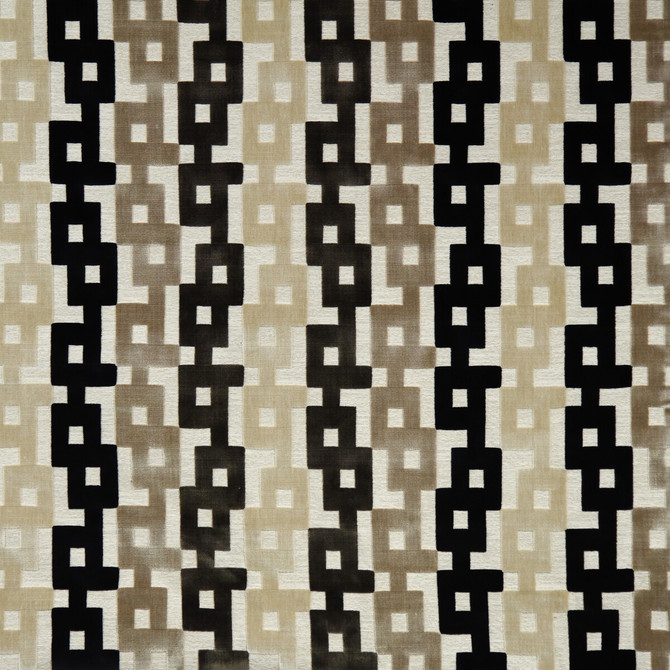 Chain Velvet Onyx by Kravet Couture Designer Fabric VISCOSE - 76%;POLYESTER - 13%;COTTON - 8%;LINEN - 3% Belgium HEAVY Horizontal: 27.56 and Vertical: 11.22 54.33 - Swanky Fabrics -