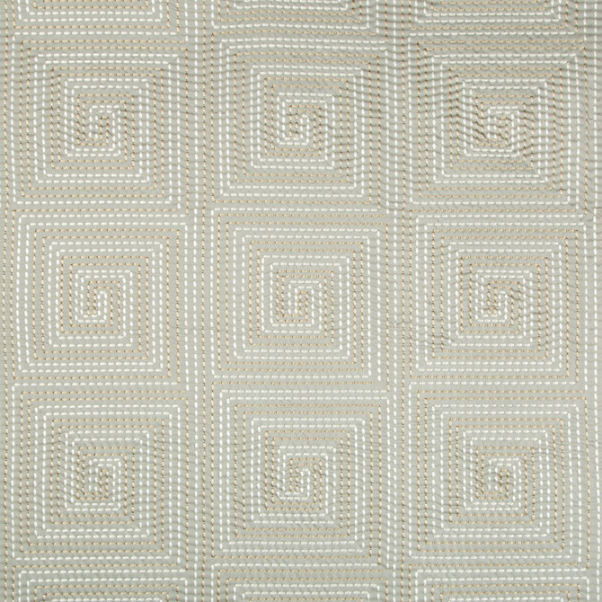 Edge Stitch Platinum by Kravet Couture Designer Fabric MODERN TAILOR COTTON - 65%;RAYON - 35% India HEAVY Horizontal: 17.31 and Vertical: 15.74 52 - Swanky Fabrics -