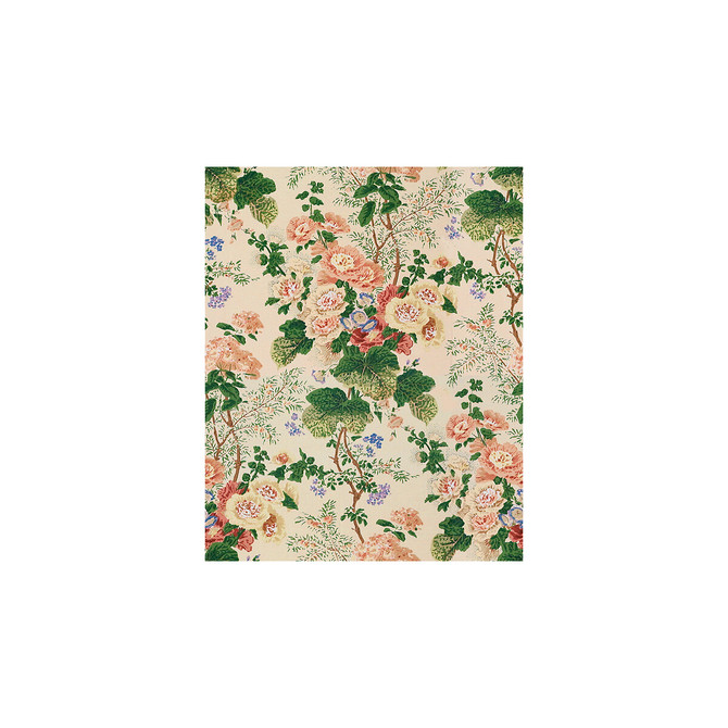 Althea Print Blush by Lee Jofa Designer Fabric - COTTON - 100% Thailand LIGHT Horizontal: 26.5 and Vertical: 31.75 51 - Swanky Fabrics -