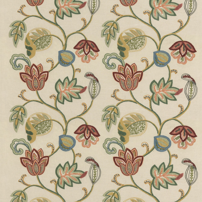 Barbonne Spice by G P & J Baker Designer Fabric ARTISAN II ACRYLIC - 38%;LINEN - 37%;COTTON - 25% India - Horizontal: 25.216 and Vertical: 22.852 50.432 - Swanky Fabrics -