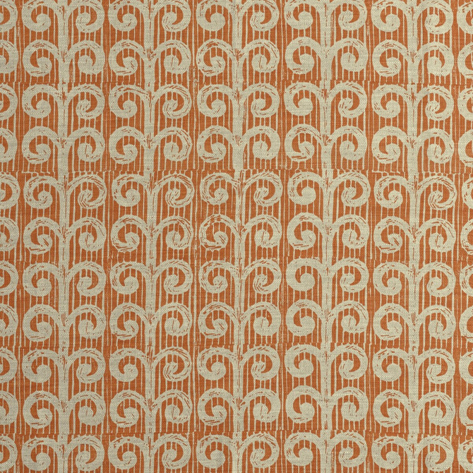 Fern Tangerine by Lee Jofa Fabric Lee Jofa Fabric Fern TangerineFabric BLITHFIELD LINEN - 100% United Kingdom </p><p>Repeat: H: 32.7, V: 25.6 52 - Fabric Carolina -