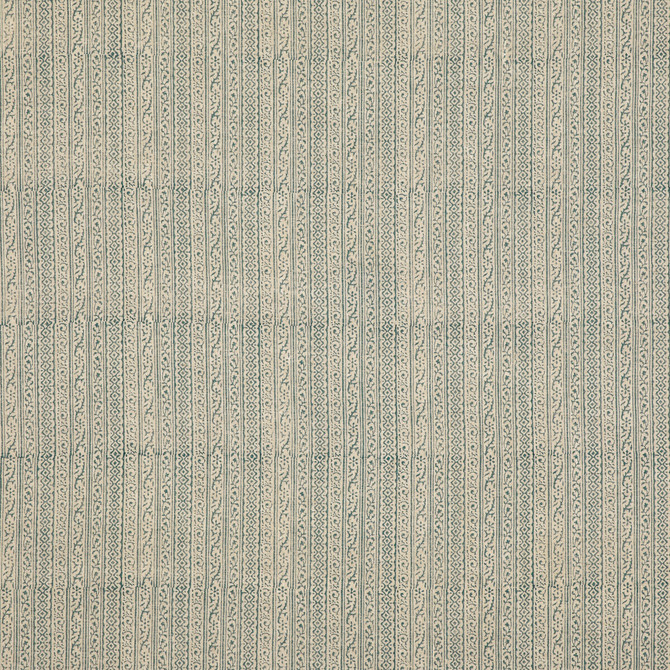 Cherbury Blue by G P & J Baker Designer Fabric COROMANDEL SMALL PRINTS LINEN - 100% India Horizontal: 2.955 and Vertical: 5.91 53.978 - Swanky Fabrics -