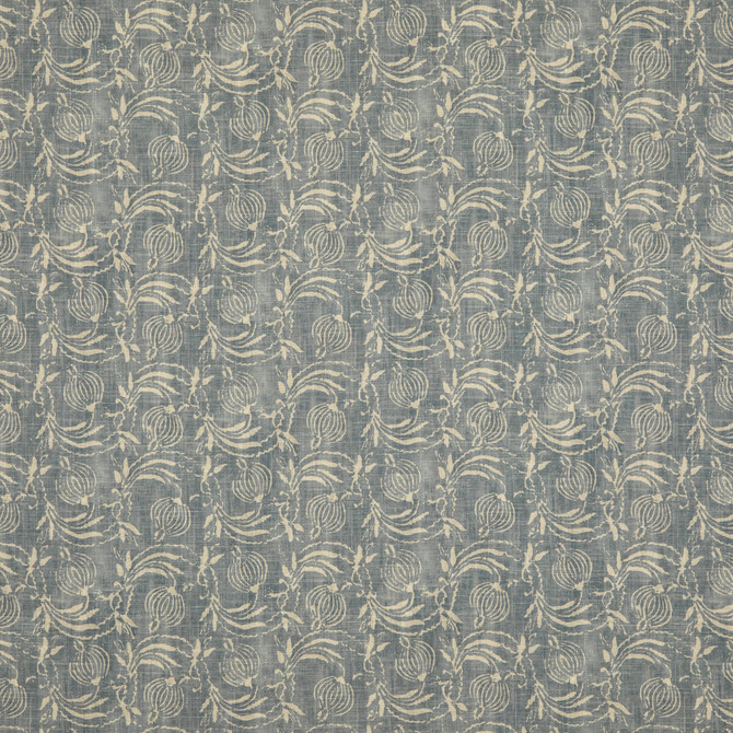 Pomegranate Denim by G P & J Baker Designer Fabric COROMANDEL SMALL PRINTS VISCOSE - 67%;LINEN - 33% United Kingdom Horizontal: 7.7618 and Vertical: 17.336 54.372 - Swanky Fabrics -
