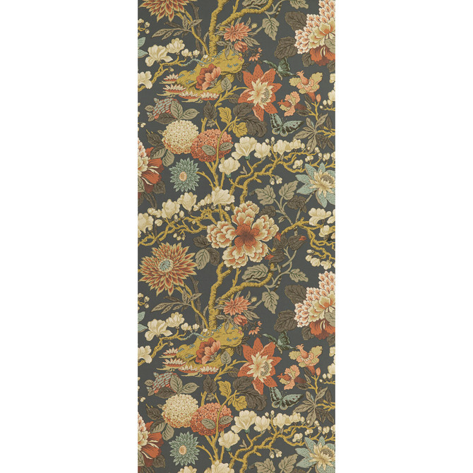 Magnolia Spice by G P & J Baker Designer Wallcovering SIGNATURE II WALLPAPERS NON WOVEN - 100% United Kingdom Horizontal: 27.58 and Vertical: 37.627 27.58 - Swanky Fabrics -
