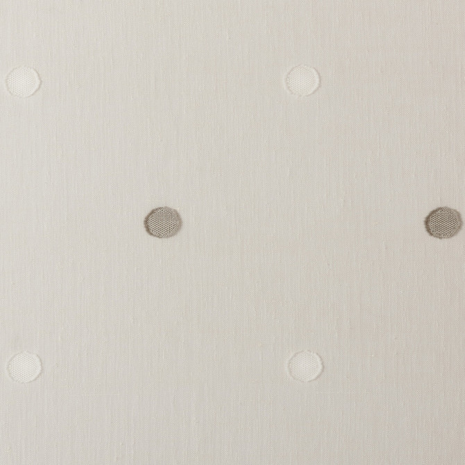 Olbia Pebble by Clarke And Clarke Designer Fabric CLARKE & CLARKE NATURA SHEERS POLYESTER - 59%;LINEN - 41% Turkey Horizontal: 8 and Vertical: 8 118 - Swanky Fabrics -