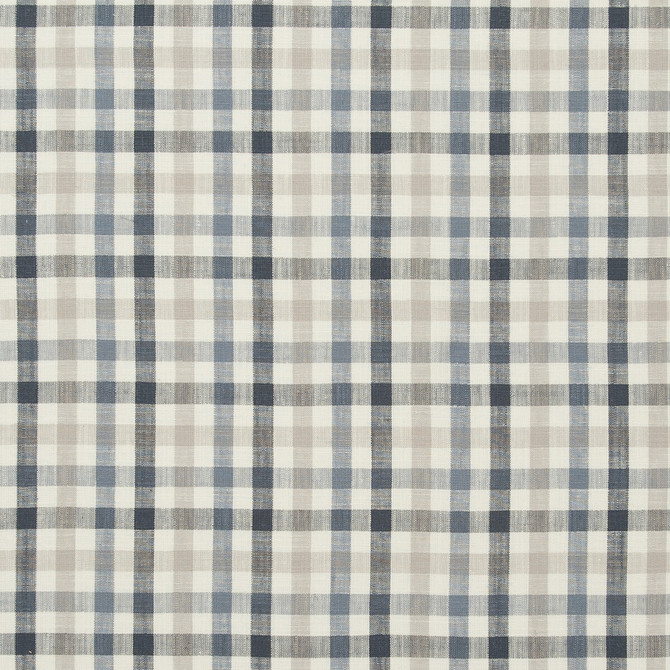 Hatfield Chambray by Clarke And Clarke Designer Fabric CLARKE & CLARKE MANOR HOUSE VISCOSE - 70%;LINEN - 30% India MEDIUM Horizontal: 3.35 and Vertical: 3.35 54 - Swanky Fabrics -