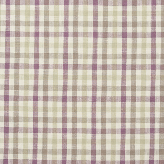 Hatfield Orchid by Clarke And Clarke Designer Fabric CLARKE & CLARKE MANOR HOUSE VISCOSE - 70%;LINEN - 30% India MEDIUM Horizontal: 3.35 and Vertical: 3.35 54 - Swanky Fabrics -