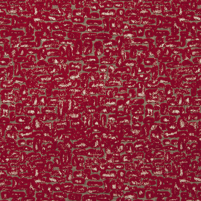 Moda Rouge by Clarke And Clarke Designer Fabric CLARKE & CLARKE DIMENSIONS POLYESTER - 51%;COTTON - 49% Turkey HEAVY Horizontal: 13.78 and Vertical: 16.14 54 - Swanky Fabrics -