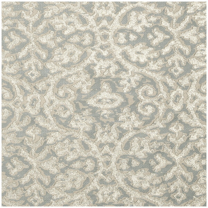 Imperiale Mineral by Clarke And Clarke Designer Fabric CLARKE & CLARKE IMPERIALE NYLON - 35%;VISCOSE - 28%;LINEN - 26%;METAL - 11% India MEDIUM Horizontal: 9.45 and Vertical: 9.65 57 - Swanky Fabrics -