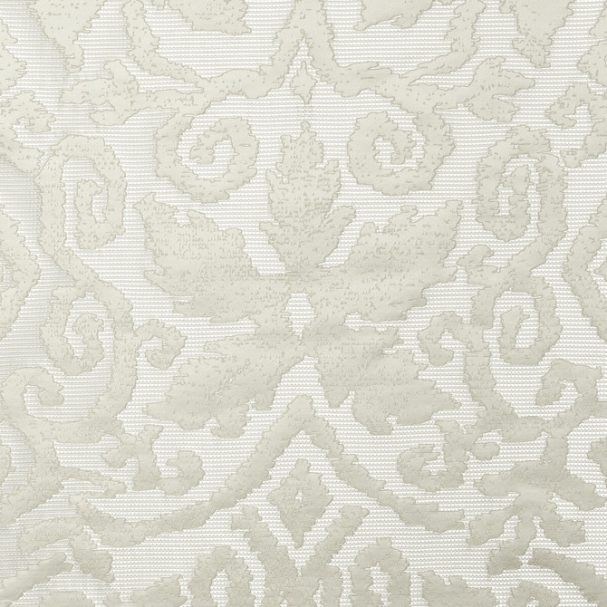 Otranto Ivory by Clarke And Clarke Designer Fabric CLARKE & CLARKE IMPERIALE POLYESTER - 64%;LINEN - 36% India MEDIUM Horizontal: 19.37 and Vertical: 25.67 57 - Swanky Fabrics -