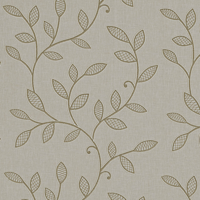 Hetton Natural by Clarke And Clarke Designer Fabric CLARKE & CLARKE RICHMOND POLYESTER - 52%;COTTON - 48% India Horizontal: 16.93 and Vertical: 18.35 54 - Swanky Fabrics -