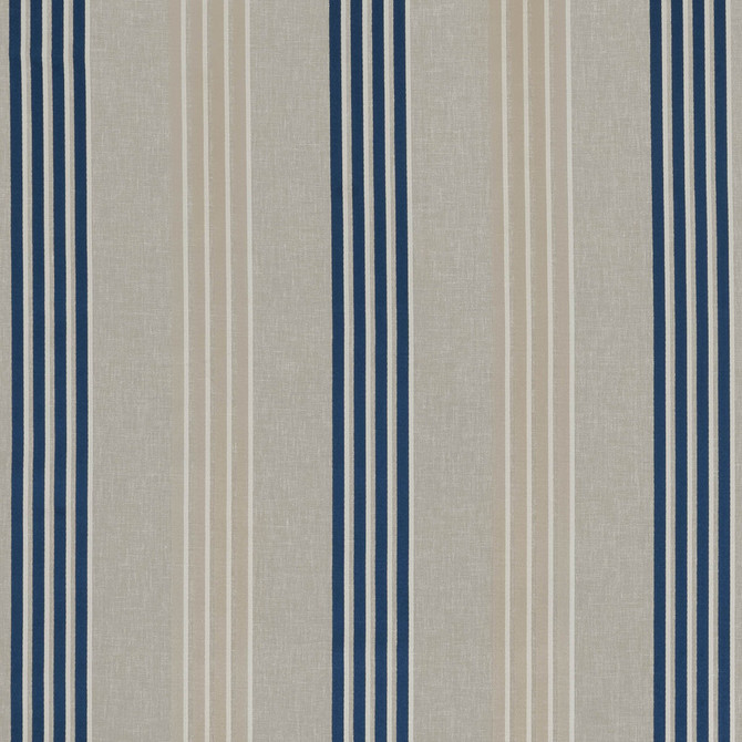 Wensley Denim by Clarke And Clarke Designer Fabric CLARKE & CLARKE RICHMOND POLYESTER - 77%;COTTON - 23% India MEDIUM Horizontal: 9.33 and Vertical: 0 54 - Swanky Fabrics -