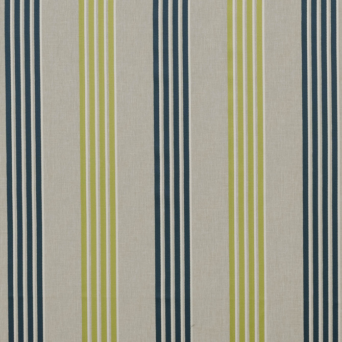 Wensley Teal/Acacia by Clarke And Clarke Designer Fabric CLARKE & CLARKE RICHMOND POLYESTER - 77%;COTTON - 23% India MEDIUM Horizontal: 9.33 and Vertical: 0 54 - Swanky Fabrics -