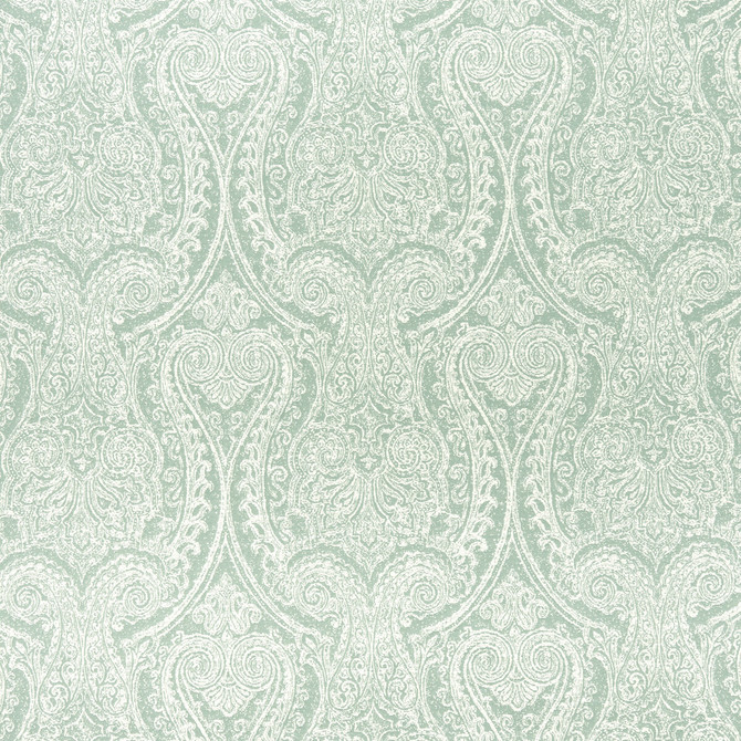 Pastiche Duckegg by Clarke And Clarke Designer Fabric CLARKE & CLARKE HALCYON COTTON - 56%;POLYESTER - 44% India HEAVY Horizontal: 13.78 and Vertical: 13.98 54 - Swanky Fabrics -