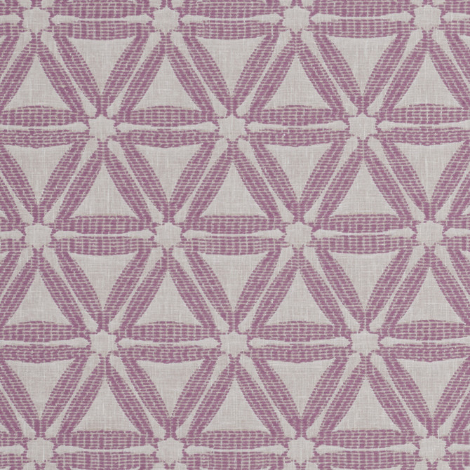 Delta Violet by Clarke And Clarke Designer Fabric CLARKE & CLARKE DELTA COTTON - 67%;POLYESTER - 33% India - Horizontal: 4.33 and Vertical: 7.48 54 - Swanky Fabrics -