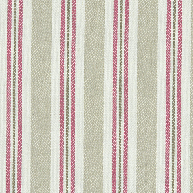 Alderton Raspberry/Linen by Clarke And Clarke Designer Fabric CLARKE & CLARKE AVEBURY COTTON - 59%;VISCOSE - 31%;LINEN - 10% India HEAVY Horizontal: 3.43 and Vertical: 0 54 - Swanky Fabrics -
