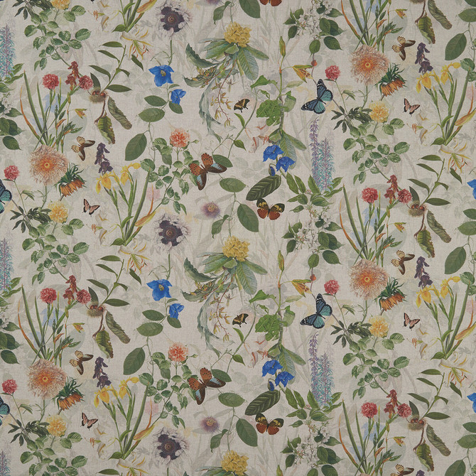 Secret Garden Linen by Clarke And Clarke Fabric Clarke And Clarke Fabric Secret Garden LinenFabric CLARKE & CLARKE COUNTRY GARDEN COTTON - 80%;POLYESTER - 20% Spain </p><p>Repeat: H: 53.94, V: 17.91 54 - Fabric Carolina -