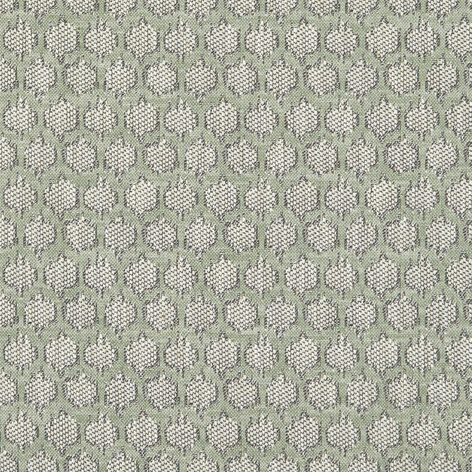 Dorset Sage by Clarke And Clarke Designer Fabric CLARKE & CLARKE HERITAGE COTTON - 45%;VISCOSE - 44%;LINEN - 11% Turkey HEAVY Horizontal: 2.28 and Vertical: 2.24 54 - Swanky Fabrics -