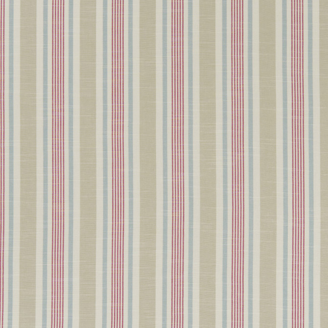 Mappleton Fuchsia by Clarke And Clarke Designer Fabric CLARKE & CLARKE BEMPTON COTTON - 100% India Horizontal: 4.5 and Vertical: 0 55.125 - Swanky Fabrics -