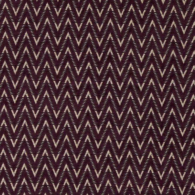 Zion Damson by Clarke And Clarke Designer Fabric CLARKE & CLARKE AVALON VISCOSE - 43%;COTTON - 33%;POLYESTER - 24% Turkey MEDIUM Horizontal: 1.375 and Vertical: 1 54 - Swanky Fabrics -