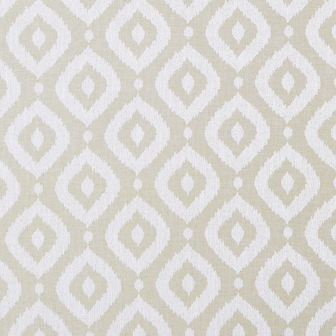 Soraya Natural by Clarke And Clarke Designer Fabric CLARKE & CLARKE PRINCE OF PERSIA POLYESTER - 64%;VISCOSE - 25%;LINEN - 11% India HEAVY Horizontal: 6.938 and Vertical: 7.125 55.625 - Swanky Fabrics -