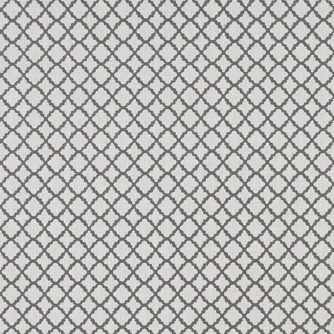 Ariyana Charcoal by Clarke And Clarke Designer Fabric CLARKE & CLARKE PRINCE OF PERSIA COTTON - 61%;POLYESTER - 24%;VISCOSE - 15% India - Horizontal: 1.625 and Vertical: 1.625 50.5 - Swanky Fabrics -