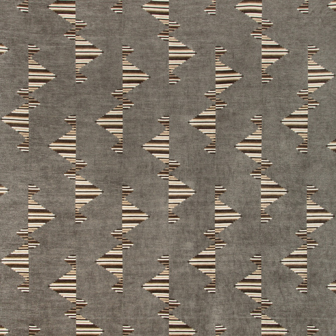Arcade Smoke by Groundworks Designer Fabric KELLY WEARSTLER V VISCOSE - 60%;COTTON - 40% Italy HEAVY Horizontal: 13.77 and Vertical: 20 55.12 - Swanky Fabrics -