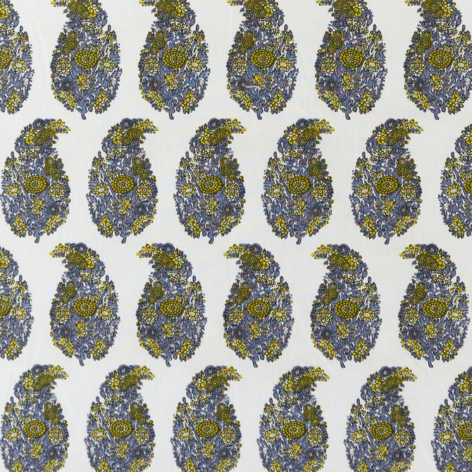 Tarsila Mostaza/Gris by Gaston Y Daniela Designer Fabric LORENZO CASTILLO V COTTON - 100% Spain HEAVY Horizontal: 2.44 and Vertical: 6.88 55.11 - Swanky Fabrics -