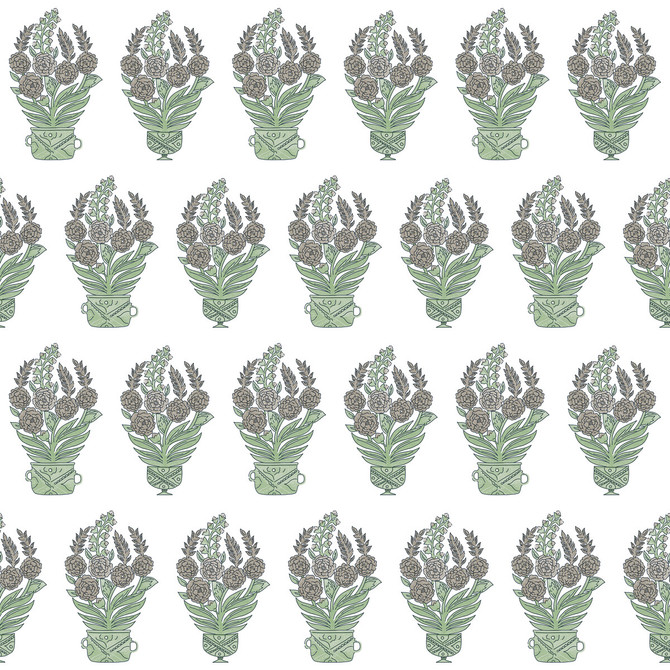Celorio Wp Verde by Gaston Y Daniela Designer Wallcovering LORENZO CASTILLO V PAPER - 100% Spain Horizontal: 0 and Vertical: 10.4 20.8 - Swanky Fabrics -