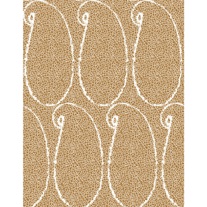 Benacantil Wp Ocre by Gaston Y Daniela Designer Wallcovering LORENZO CASTILLO V VINYL - 100% Italy Horizontal: 0 and Vertical: 35.4 27.5 - Swanky Fabrics -