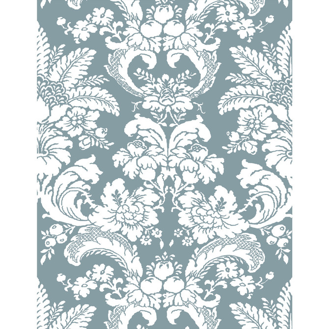 Grajal Wp Azul by Gaston Y Daniela Designer Wallcovering LORENZO CASTILLO V VINYL - 100% Italy Horizontal: 0 and Vertical: 27.5 27.5 - Swanky Fabrics -