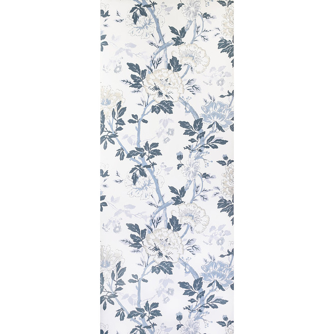 Inisfree Wp Denim by Lee Jofa Designer Wallcovering CARRIER AND COMPANY CELLULOSE - 45%;BINDER - 20%;MINERAL FILLERS - 20%;POLYESTER - 15% United Kingdom - Horizontal: 27.5 and Vertical: 33.74 27.5 - Swanky Fabrics -