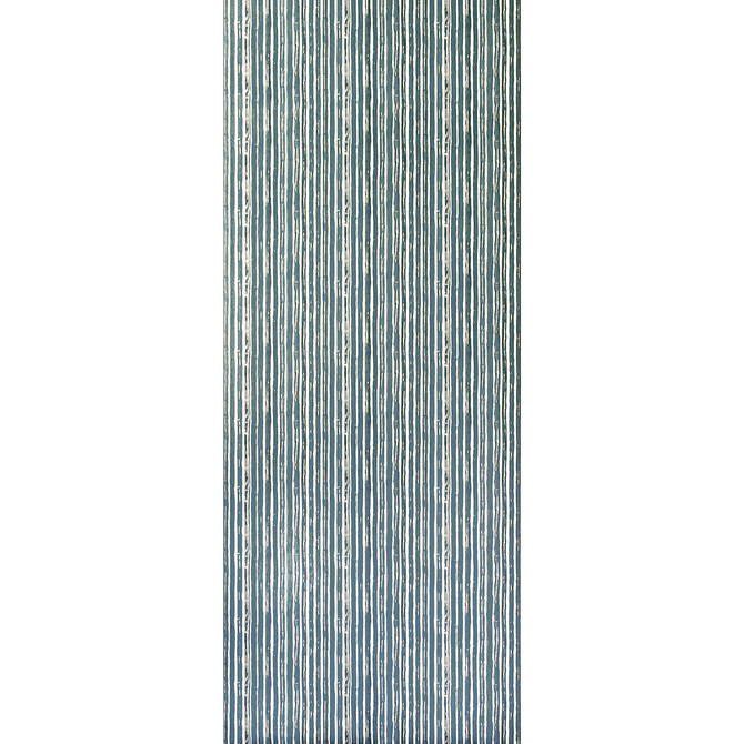 Benson Stripe Wp Ink by Lee Jofa Designer Wallcovering CARRIER AND COMPANY CELLULOSE - 45%;BINDER - 20%;MINERAL FILLERS - 20%;POLYESTER - 15% United Kingdom Horizontal: 9.2 and Vertical: 6.61 27.5 - Swanky Fabrics -
