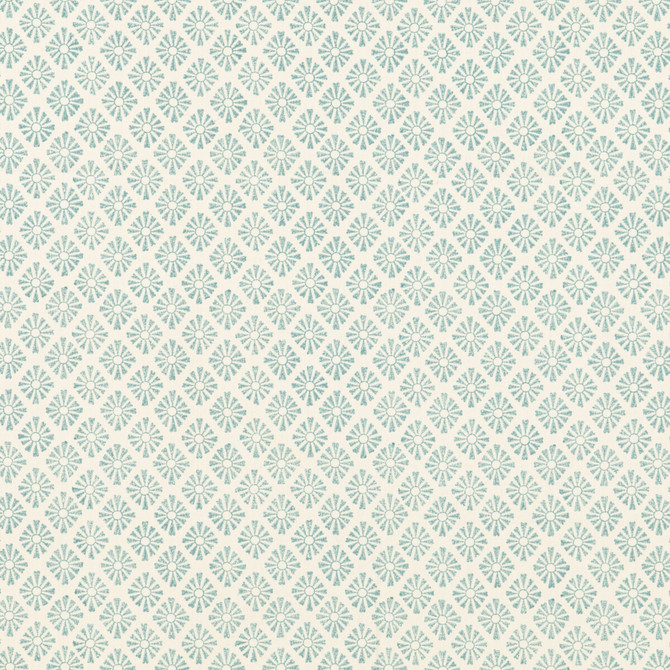 Sunburst Aqua by Baker Lifestyle Fabric Baker Lifestyle Fabric Sunburst AquaFabric FIESTA COTTON - 100% India </p><p>Repeat: H: 1.97, V: 1.97 53.19 - Fabric Carolina -