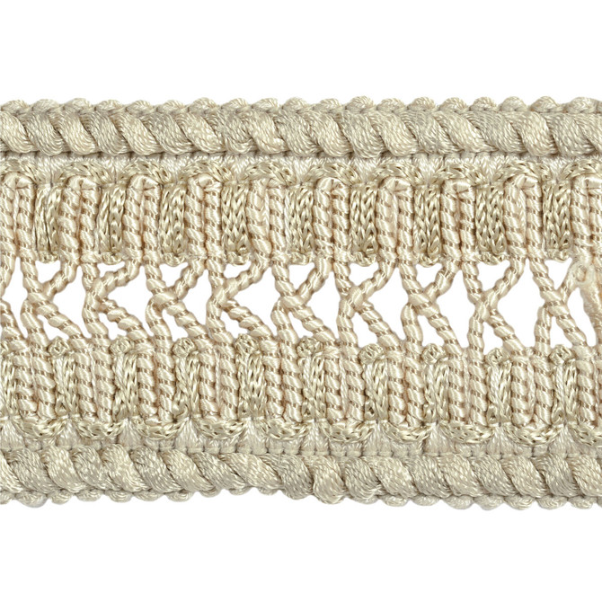 Gypsy Limestone by Kravet Couture Designer Trim - RAYON - 64%;COTTON - 18%;FIBRANNE - 18% China - Horizontal: - and Vertical: - 2.5 - Swanky Fabrics -