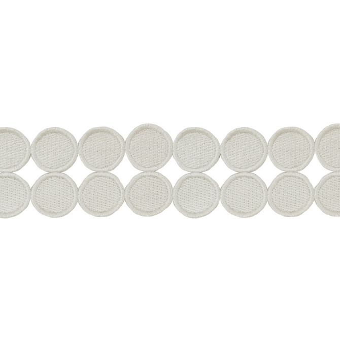 Double Dot Dove by Kravet Design Trim Kravet Design Trim Double Dot DoveTrim KATE SPADE COLLECTION POLYESTER - 100% China </p><p>Repeat: H: , V: 1.8125 - Fabric Carolina -