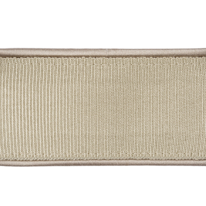 Satin Edge Band Mink by Kravet Design Designer Trim CANDICE OLSON COLLECTION VISCOSE - 86%;ACRYLIC - 10%;POLYESTER - 4% Italy Horizontal: and Vertical: 1.89 - Swanky Fabrics -