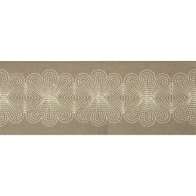 Flower Stitch Dusty Mauve by Kravet Design Designer Trim BRAIDS BANDS & BORDERS VISCOSE - 77%;RAYON - 23% China - Horizontal: - and Vertical: - 3 - Swanky Fabrics -