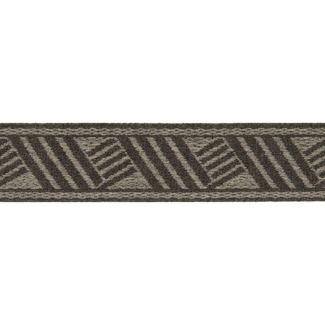 Mountain View Graphite by Kravet Design Designer Trim PERFORMANCE TRIM INDOOR/OUTDOOR POLYACRYLIC - 100% Germany Horizontal: 2.28 and Vertical: 1.7 - Swanky Fabrics -