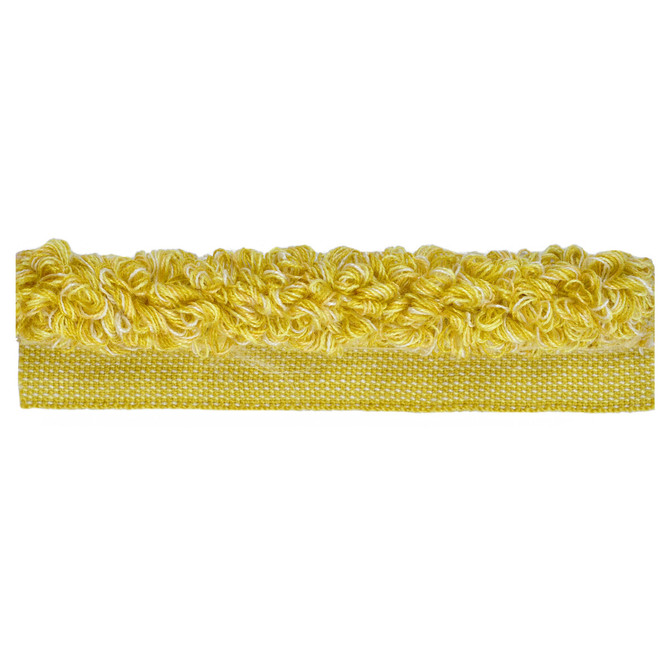 Aloha Rouche Lemonade by Kravet Design Designer Trim - ACRYLIC - 100% France LIGHT Horizontal: 0 and Vertical: 0 0.5 - Swanky Fabrics -