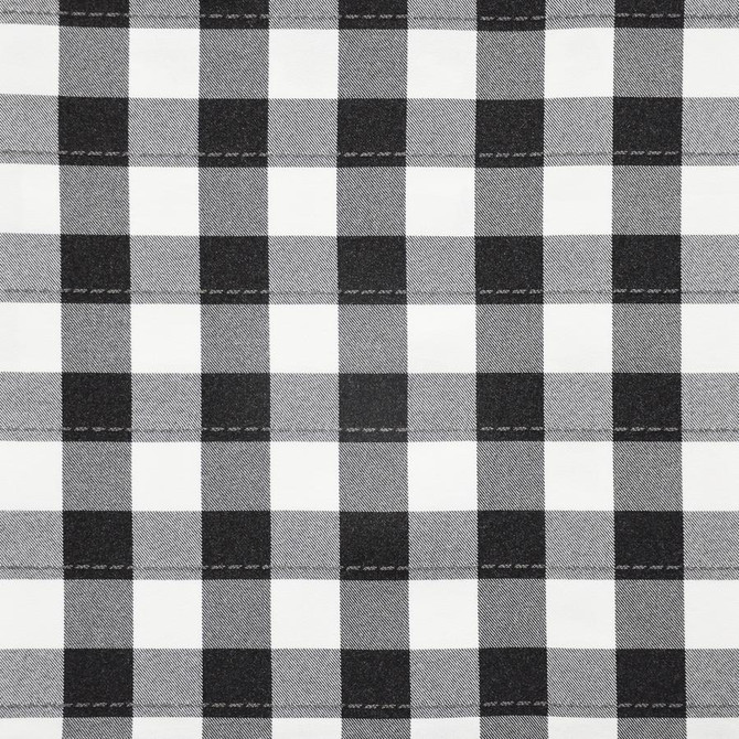 Buffalo # 635 Domino by Maxwell Designer Fabric PERFORMANCE WOVENS-VOL.IV SMOKESHOW 100% POLYESTER TURKEY V-4.75"H-0.5" 54" - Swanky Fabrics -