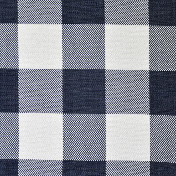 Cube Route # 515 Marina by Maxwell Designer Fabric Stripes & Checks 100% COTTON INDIA V&H- 6.75" 54" - Swanky Fabrics -