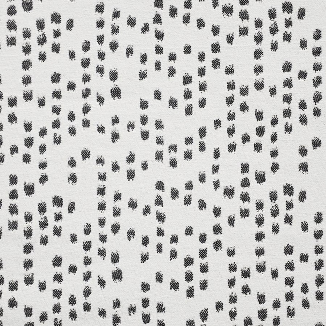 Jean Paul # 613 Panda by Maxwell Designer Fabric Telafina Season Xiii 44% POST INDUSTRIAL COTTON/30% POST INDUSTRIAL POLYESTER/ 26% WOOL USA V-12" H-14.75" 56.5" - Swanky Fabrics -