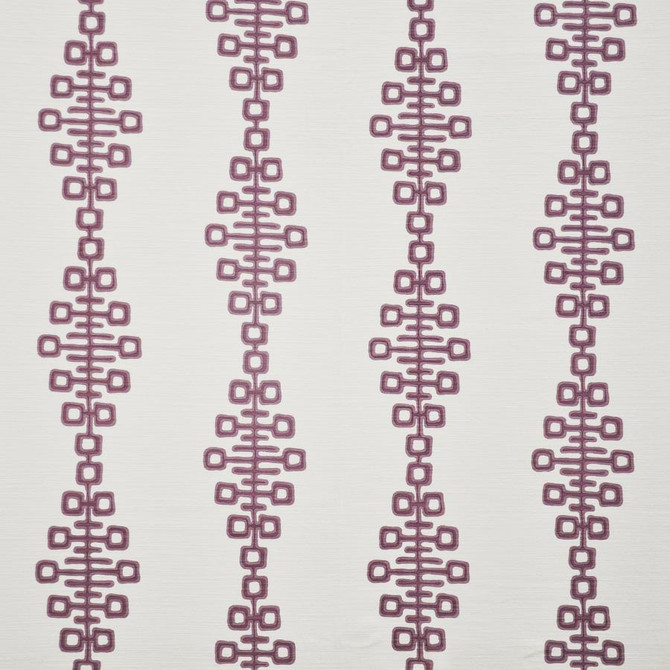 Stone Age # 416 Grape by Maxwell Designer Fabric COLOR WAVES-NEAPOLITAN 100% COTTON INDIA V-9"H-13.5" 54" - Swanky Fabrics -