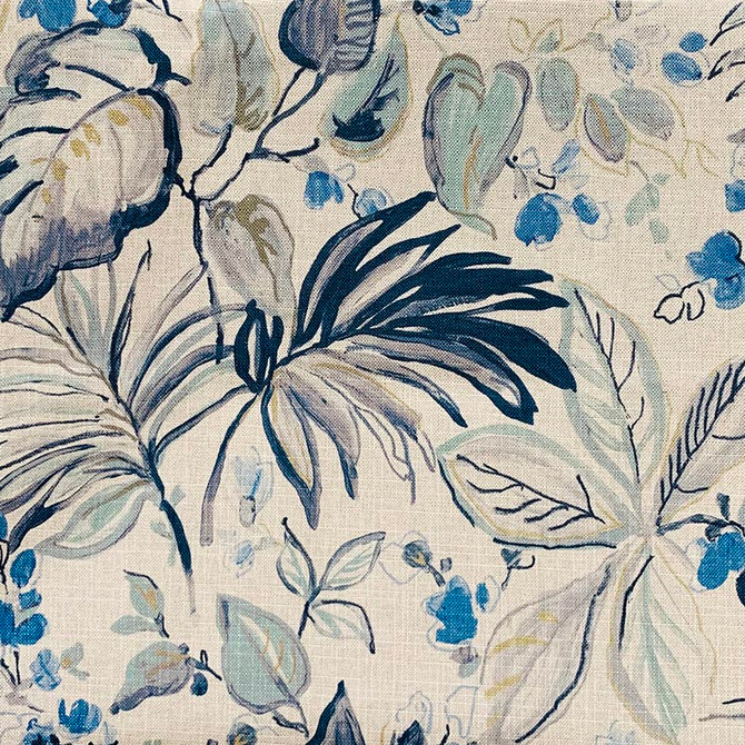 Ibur Aegean by Magnolia Designer Fabric - 100% Poly China 40000 Horizontal: 55 and Vertical: 27 55" - Swanky Fabrics -