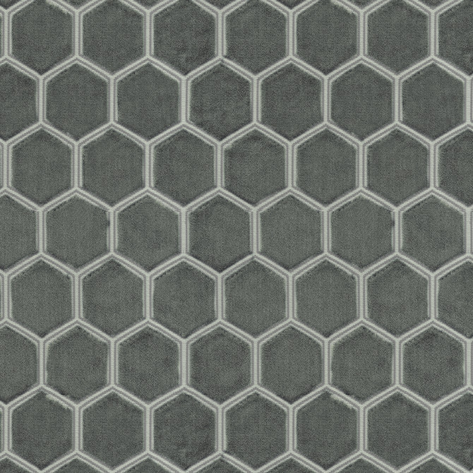Honeycomb 95J8591 by JF Designer Fabric Midnight Waters 55% Polyester, 45% Viscose India 30000 Horizontal: 2.25 and Vertical: 4.25 54 - Swanky Fabrics -